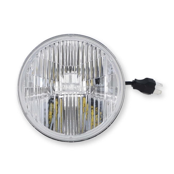 Farol LED RetroBright de Holley 14,5 cm 5700K Blanco
