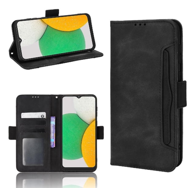 Funda Tipo Billetera FOXDOCK para Samsung Galaxy A03 CORE – Tapa Flip con Tarjetero