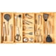 thumbnail image 1 of Organizador de cajones Umilife, extragrande, expandible, de madera de bambú, 1 of 6