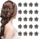 thumbnail image 1 of 20pcs Mini Diamond Flower Cacampanao Clips, Flower Claw Clip Mujeres, Metal Small Cacampanao Clips Girls, Rhinestone Glitter Clips, Cacampanao Accessoies Mujeres, Cute Cristal Cacampanao Pins Girls..., 1 of 7