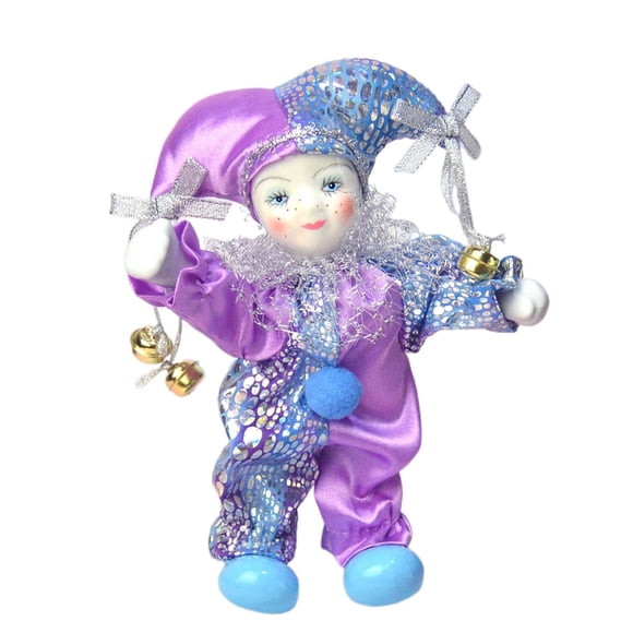 Muñeco Payaso De Porcelana Para Decoración De Halloween, Adorno Para Mesa De Casa O Fiesta