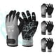 thumbnail image 1 of Guantes de trabajo impermeables DULFINE, 3 pares, gris, talla M, 1 of 6