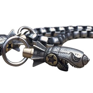 Magideal - Llavero Con Forma De Tiburón, Adorno De Animal, Llavero En Miniatura Con Decoración Creativa, Colgante Para Llave De Coche Para Esposa, Esposo, Compañ