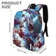 thumbnail image 3 of League of Legends-theme Backpack, Campus style schoolbag Bookbag with Adjustable Shoulder Straps And Large Zip Compartment, Unisex Travel Bags.42x30x15cm, 3 of 6