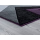 thumbnail image 3 of Alfombra decorativa United Weavers Bristol Zine color ciruela 56 x 81 cm, 3 of 5