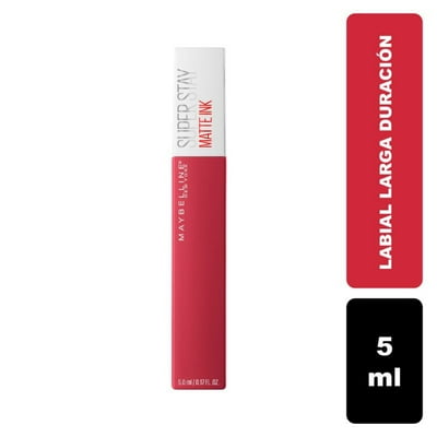 Labial Larga Duración Stay Matte Ink 80 Ruler 1 Un Maybelline