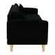 thumbnail image 5 of Sofa New Retro 3CG Felpa 05 Negro, 5 of 6