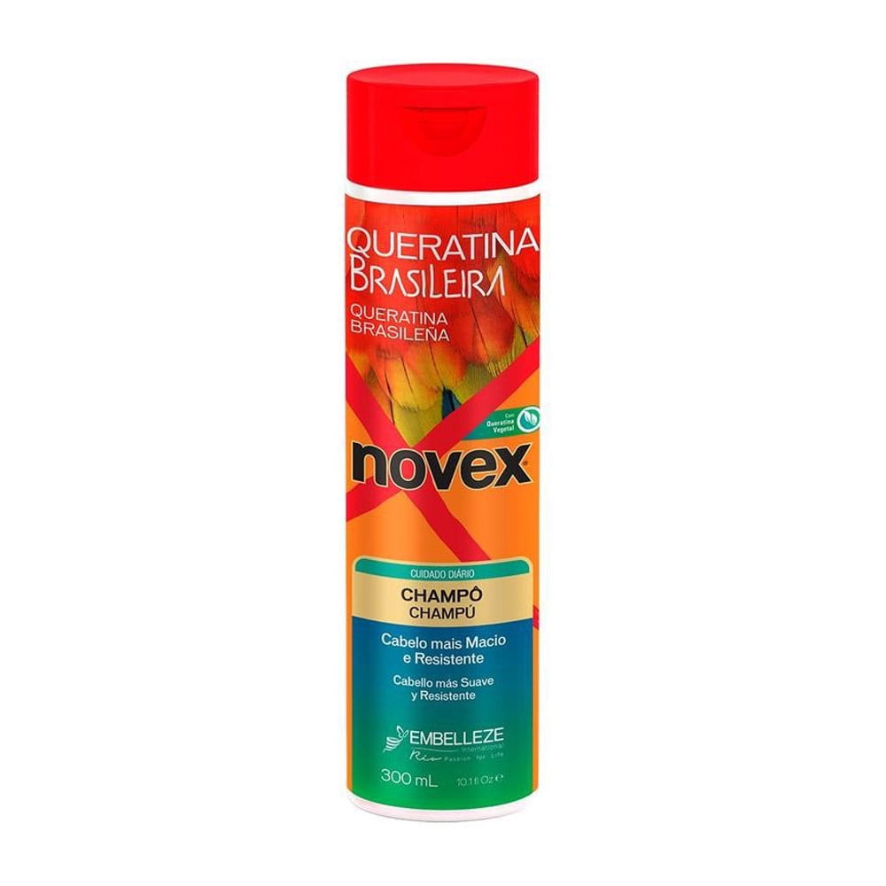 Novex - Champú Sin Sal Keratina Brasileña Reparador Hidratante