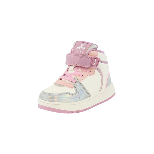 Zapatilla urbana caña velcro elástico principiante niña 823