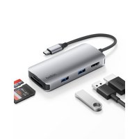 Adaptador Multipuerto 5 En 1 Usb-C Hub Belkin Con Hdmi 4K Para Macbook