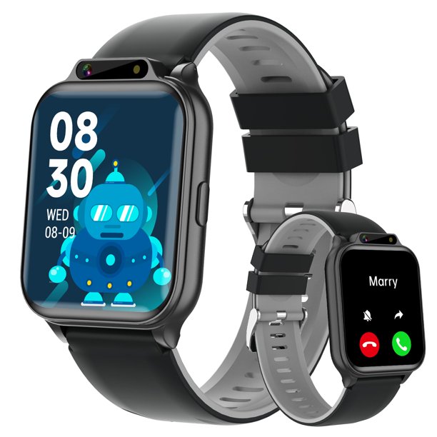 Reloj inteligente Monowul de 1,85 pulgadas con monitor de actividad física para niños con frecuencia cardíaca