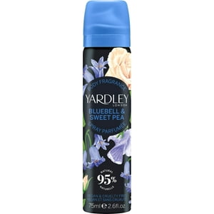 Spray Corporal Yardley Of London Bluebell & Sweetpea 75 Ml