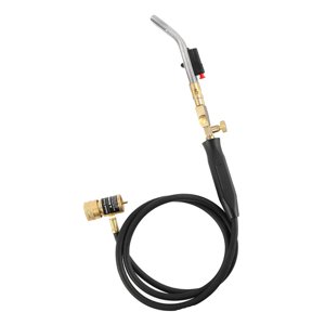 Ioensy - Soplete De Propano, Soplete De Soldadura, Soplete Multiusos Con Manguera De 1,5 M, Doble Ajustable