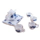 thumbnail image 5 of Juego De Té De Porcelana Azul Y Blanca Para Casa De Muñecas, 6 Uds., 1/12, Accesorio En Miniatura, 5 of 5