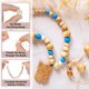 thumbnail image 4 of Uxcell 50Pcs 18mm Cuentas de Madera, Cuentas Naturales de Madera Sin Terminar Cuentas Espaciadoras Redondas de Madera para Hacer Joyas de Pulseras, 4 of 6