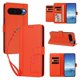 thumbnail image 2 of Funda Cartera Trébol para Google Pixel 10 5G con Ranuras Tarjetas y Carga Inalámbrica Naranja, 2 of 6