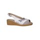 thumbnail image 1 of Sandalia Cuero Guinea Blanco, 1 of 5