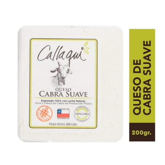 Queso de Cabra Trozo Suave, 200 g