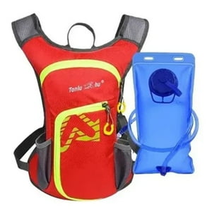 Tanluhu - Camellback Deportivo Con Bolsa De Hidratacion Rojo