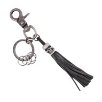 Gino Rodinis - Llavero Cuero Hombre Ll117 Negro