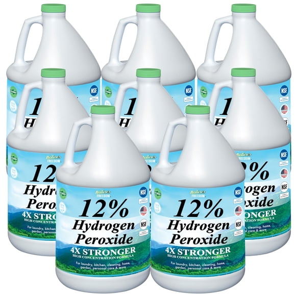 Peróxido de hidrógeno Nature's Freedom 12% 30 L grado alimenticio