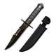 thumbnail image 1 of CUCHILLO SUPERVIVENCIA HOJA FIJA CON VAINA NEGRA BLACK FIND, 1 of 7