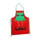 thumbnail image 2 of Delantal Navideño Delantal Con Pechera Creativo Delantal De Cocina De Limpieza Festiva Para Hornear Rojo, 2 of 5