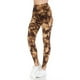 thumbnail image 2 of Saronite Leggings de Yoga de Punto Elástico Suave con Estampado de Mantequilla, Talla Única (para Mujer), 2 of 4