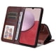 thumbnail image 4 of Funda Billetera para Samsung Galaxy A14 4G con Porta Tarjetas y Soporte Ajustable Marrón, 4 of 5