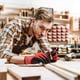 thumbnail image 4 of Guantes de jardinería COOLJOB para hombre, 6 pares, recubiertos de hule, 4 of 6