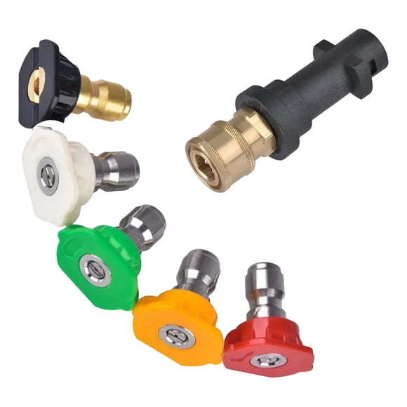 Acople Rápido Con Boquillas Hidrolavadora compatible Karcher K2 - K7