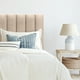thumbnail image 3 of Respaldo Tubular Vertical 1 plaza Felpa Beige, 3 of 3