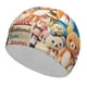 thumbnail image 1 of La aventura en el parque temático de Rilakkuma Gorro de Natación de Licra, Gorro de Baño de Tela Cómoda, Gorro Elástico Antideslizante para Hombres, Mujeres y Niños, 1 of 6
