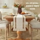 thumbnail image 2 of Camino De Mesa Decoración Yute Manteles De Centro 180 X 30 Cm Blanco, 2 of 10