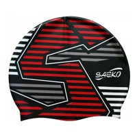 Saeko - Gorra Natacion Silicona Csp8 Straight Negra