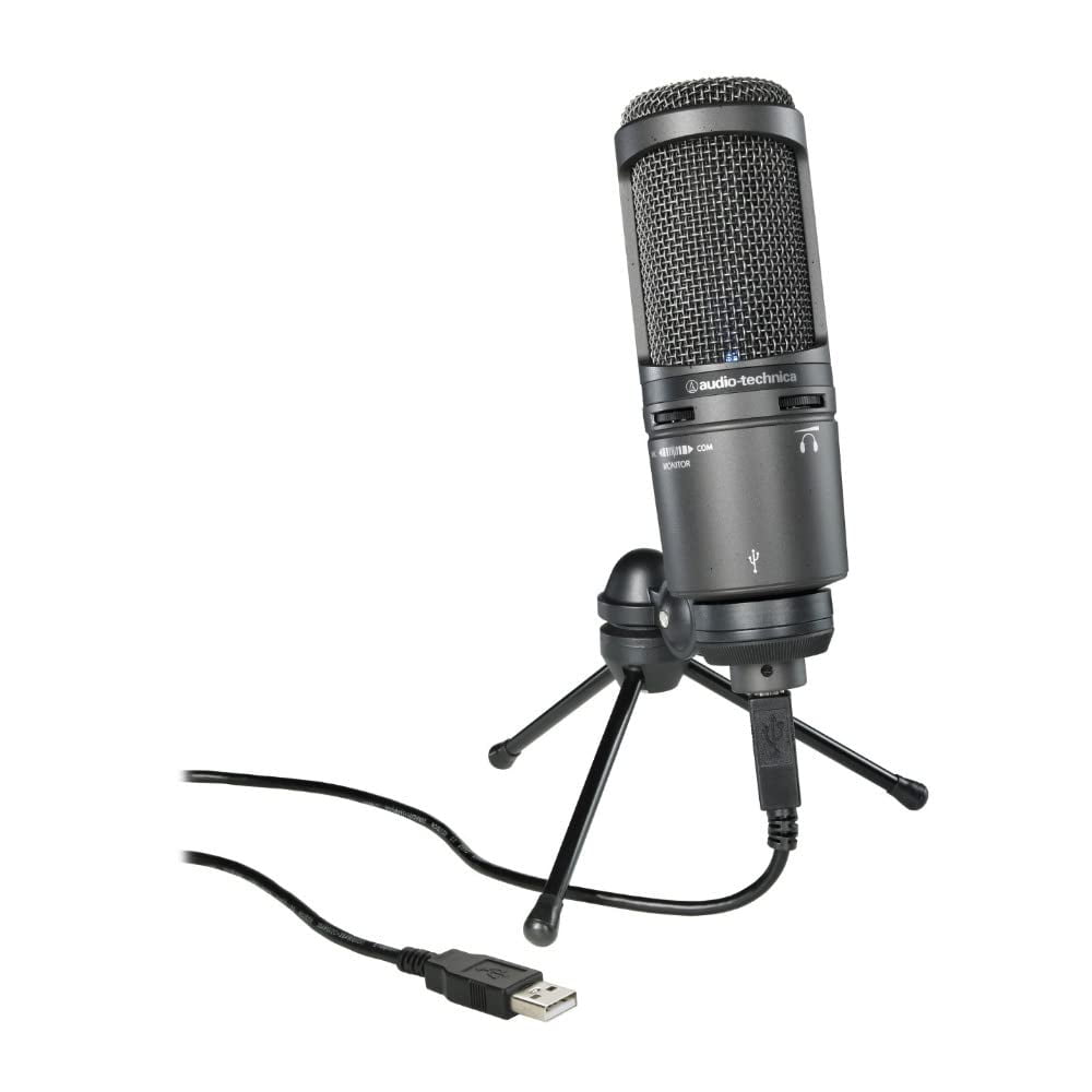Micrófono Audio-technica At2020usb+ Con Condensador Cardioide Usb