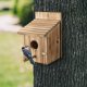 thumbnail image 2 of Casa de madera para pájaros NATUREYLWL para pinzones, azulejos y cardenales, 2 of 7
