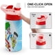 thumbnail image 4 of Transformers: BotBotsBotella de Agua con Tapa Pop Top de Un Toque, Acero Inoxidable, a Prueba de Fugas, para Deportes, Botella Infantil rosa 12 oz, 4 of 6