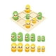 thumbnail image 2 of Juego Tic TAC Toe Regalos únicos Edades 3+ Juego De Damas Interactivo Para Padres E Hijos Pato, 2 of 5