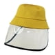 thumbnail image 3 of Para Bebés Y Ni?os Anti-escupir Sombrero Protector Tapa Cubierta Exterior Seguridad Amarillo, 3 of 5