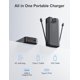 thumbnail image 2 of Power Bank aonidi de 20000 mAh con cables integrados y enchufe de pared AC, 2 of 8