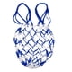 thumbnail image 3 of Bolsa De Malla Para Pelota De Baloncesto, Soporte Para Bolsa De Red De Almacenamiento De Malla, Azul Y Blanco, 3 of 3