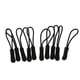 thumbnail image 4 of 10pcs Tiradores De Cremallera Reemplazo Tirador De Cordón Con Cremallera Slider Chaqueta Mochilas Negro, 4 of 4