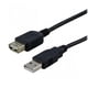 thumbnail image 3 of Cable Alargador USB 2.0 Extension de 5 Metros Macho Hembra negro, 3 of 4