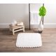 thumbnail image 4 of Alfombra de baño DII Crochet Collection reversible 60 x 60 cm blanca, 4 of 8