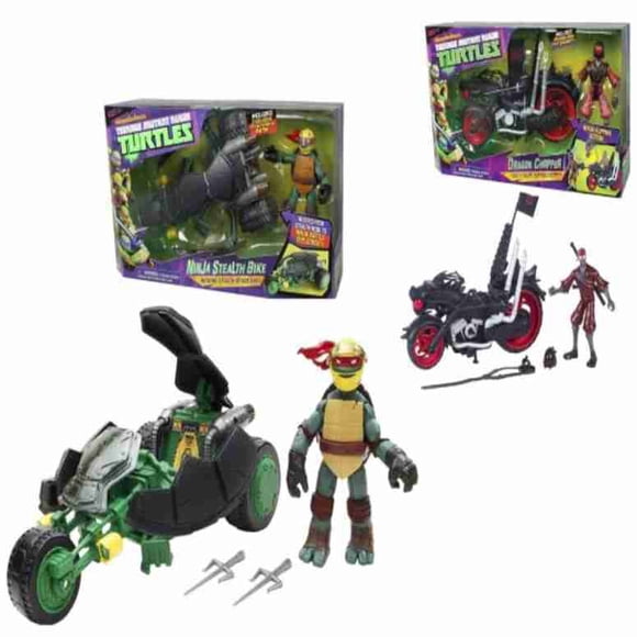 Moto Mutante C Fig De Accion Tortuga (94001)