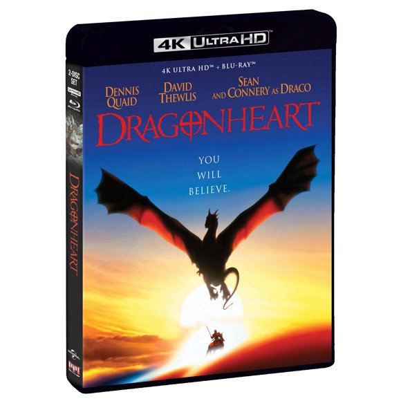 Película física SHOUT! FACTORY Dragonheart 4K UHD Blu-ray