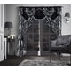 thumbnail image 2 of Cortina GLORY RUGS Jacquard negra, 140 x 213 cm, 2 paneles, 2 of 7