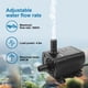 thumbnail image 4 of Bomba de agua Miruchertter USB 5 V 4,8 W con cable de 1,5 m, 4 of 7