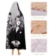 thumbnail image 4 of Fleetwood Mac Manta Capa Con Capucha Anti Bolitas Manta De Lana Ártica Suave Manta Portátil De Felpa Ligera Y Lujosa Poncho Para Siesta En Casa Y Oficina 100*130cm, 4 of 6